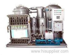 0.25 KW IMO Marine Oily Water Separator System with Plunger Pump
