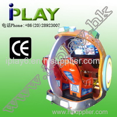 COIN OPERATE POWER STORM ARCADE DRIVING MACHINE