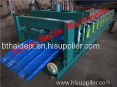 Haide 840 Glazed tile roll forming machine