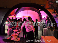 Inflatable X-gloo lighting tent for event decoration