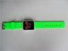 Green Silicone Wristband Watch Waterproof , Digital Mickey Mouse Watchs