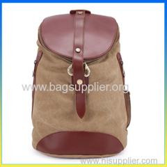 2014 popular durable canvas shoulder package laptop computer backpack bag