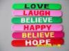 Party Healthy Silicone Slap Bracelet / Sports Silicone Bracelets