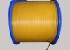OEM Diameter 4 mm - 8mm Special color yellow Pearl Skipping Rope Polyurethane Round Belt