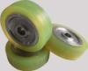 Aging Resistant Industrial natural PU Polyurethane Wheels coating with Iron Core