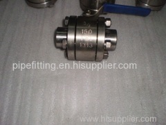 SS304 316 2205,2507,2520 904L Q11H forged ball valve,threaded end