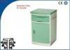 Steel / Plastic Hospital Furniture Bedsides Table For Patient Transfusion