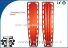 Spine Board Engineering Plastic Rescue Stretcher For Medical Center