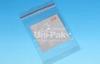 Transparent plastic Garment Packaging Bags , Reuseable Die Cut Bag