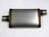 stainless steel exhaust muffler in exhaust system