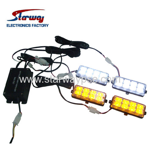 Starway Police Warning LED Grill Light