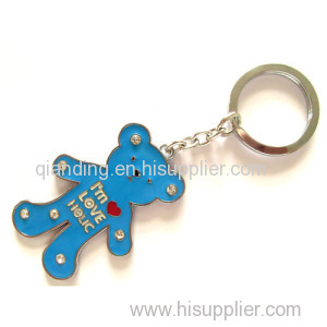 New Style Animal Metal Keychain, Made of Metal/PVC/Cotton Material, Ideal for Promotional Gifts, OEM Orders Are Welcome