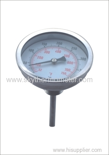 SS case back connection thermometer