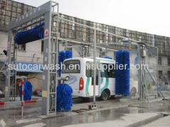 Bus Washing Brush Drive Through System