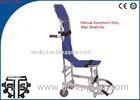 Foldable Emergency Stair Chair Aluminum Ambulance Lightweight Stretcher