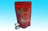 Biodegradable Tea Packaging Bags / die cut bag BPA free with Zipper