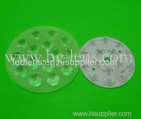 110mm 15W led lens with PCB