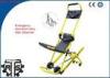 Stair Stretcher Automatic Wounded Rescue Stair Chair , Aluminum Medical Stretchers