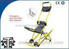 Stair Stretcher Automatic Wounded Rescue Stair Chair , Aluminum Medical Stretchers