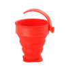 Travel silicone collapsible cups