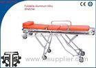 Ambulance Stretcher Aluminum Alloy Medical Rescue Stretcher Trolley