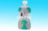Colorize Portable Vivid Design Stand Up Foldable Water Bag For Baby Food