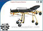 Ambulance Stretcher Automatic Loading Stainless Steel Emergency Rescue for Wounded Patients