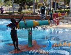 Fiberglass and Steel Water Gun Aquasplash Spray Park Equipment for Kids