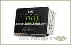 Digital Clock Radio Tabletop Mono Radio USB Speaker LED Time Display