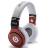 Monster Beats by Dr.Dre Pro Angel OVO Angel Over the ear Headphones White and Red