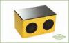 Portable Wood Speaker , Bluetooth Digital Radio With LED Display