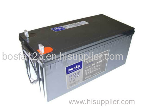 GEL battery 12v 200ah gel battery 12v battery rechargeable 12 volt batteries dry sealed lead acid battery 12v