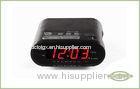 Single Alarm Digital Clock Radio , Protable Stereo Radios Built - in Speaker