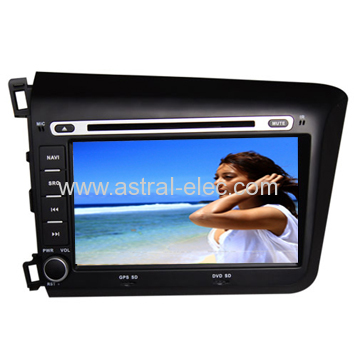 wholesale cheap HONDA 2012 LEFT CIVIC Special car dvd radio navigation Android system oem price