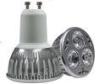 bright 3 X 1W GU10 Led Spot Lighting 5000k Pure White , CE RoHS