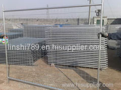 Welded Wire Mesh Temporary Fencing with High Visibility