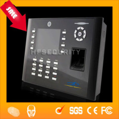 Time Recorder Punch Card Machine Fingerprint Scanner Device