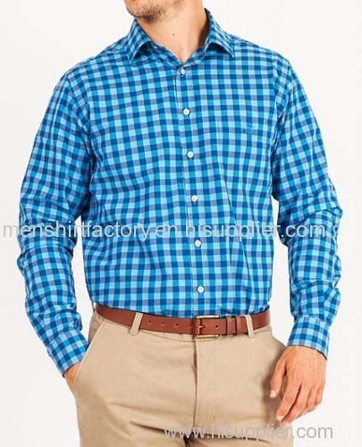 Long Sleve Sky Blue casual Man shirt