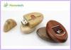 Pocket Environmental Oval 2G , 4G , 8G Wood USB Flash Drives for Windows 2000