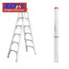 XD-PF-500 Aluminium portable folding ladder with solid connection design