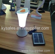 solar table lamp for Studying, night lighting