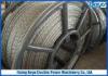 20mm 6 Squares 18 Strands Anti-twisting Braided Steel Wire Rope Transmission Line Stringing Rope