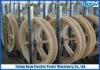 Single Wheel Bundled Conductor Pulley for high voltage cable Stringing Diameter 660mm 20kN