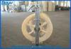 830x110 Single Wheels Diameter 830mm Load 30kN Cable Stringing Blocks Pulley Conductor Size Under 63