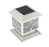 solar pillar light for garden and park