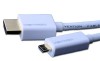 High speed Micro HDMI cable 1.4 D type to A type support 3D & 1080P with ethernet for PS3 PC Set-top boxes HDTV Blu-Ray