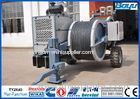 Conductor OPGW ADSS Cable Stringing Equipment / Hydraulic Power Line Tensioner 9 Ton 2x45kN
