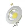 Aluminium Low Ripple and Noise Output Down COB LED Light Bulb 10W AC85 265V