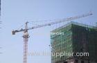 Q345B Steel Fixed Tower Crane 6 ton For Large Goods Yard , QTZ63