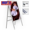 XD-J-S02 Aluminum alloy poster frames A frame folding stands flexible design for retails